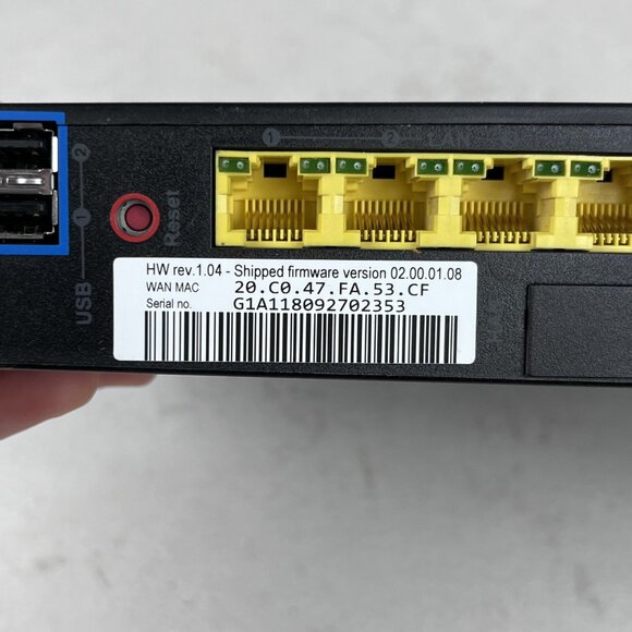 Verizon G1100 Router FiOS-G1100 Dual Band W/AC &Cat 5E With Stand(Fios Firmware) - Picture 7 of 9